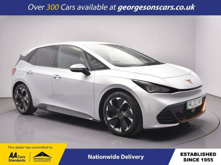 2022 Cupra Born e-Boost 58kWh V2 Hatchback 5dr Electric Auto (230 ps) Hatchback ELECTRIC Automatic