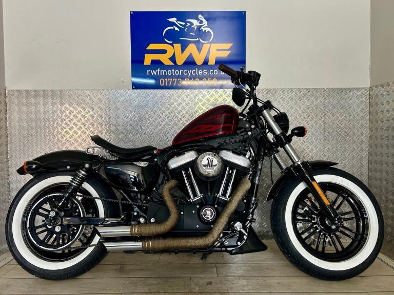 HARLEY-DAVIDSON XL 1200 X FORTY EIGHT, 2017, ONLY 5,678 MILES, LOTS OF EXTRAS