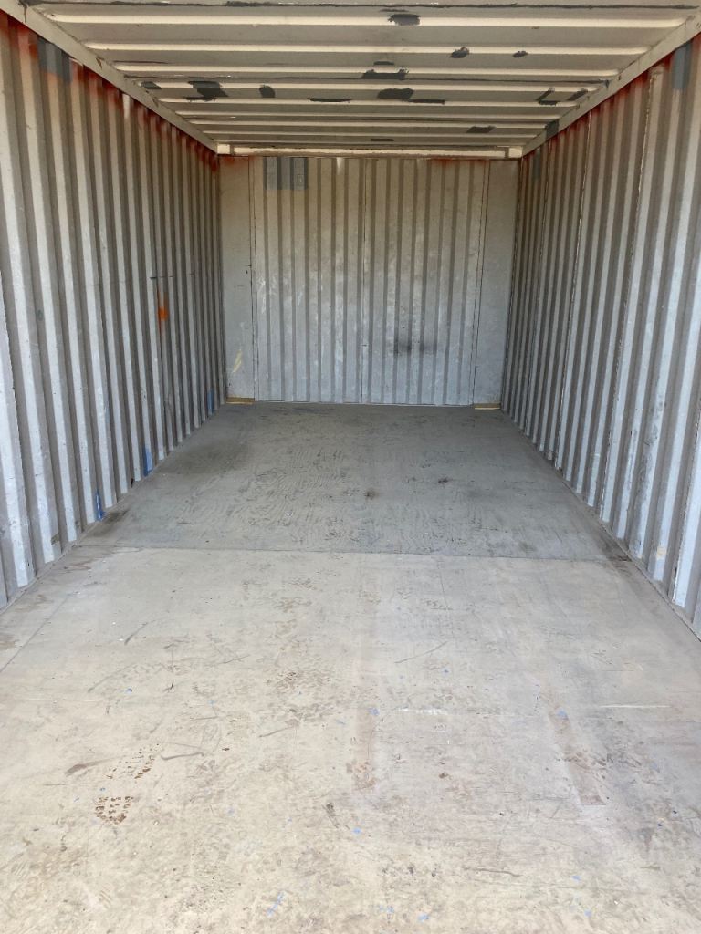 Storage in 20’ x 8’ shipping container 