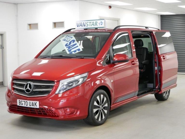 70 MERCEDES-BENZ VITO 116 2.1 CDI 160 BHP L1 SPORT 7G AUTO CREWCAB 5 SEATER
