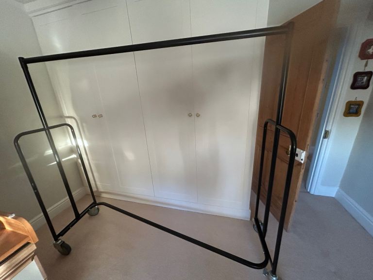 Heavy duty Industrial clothes rack ex Designer Studio