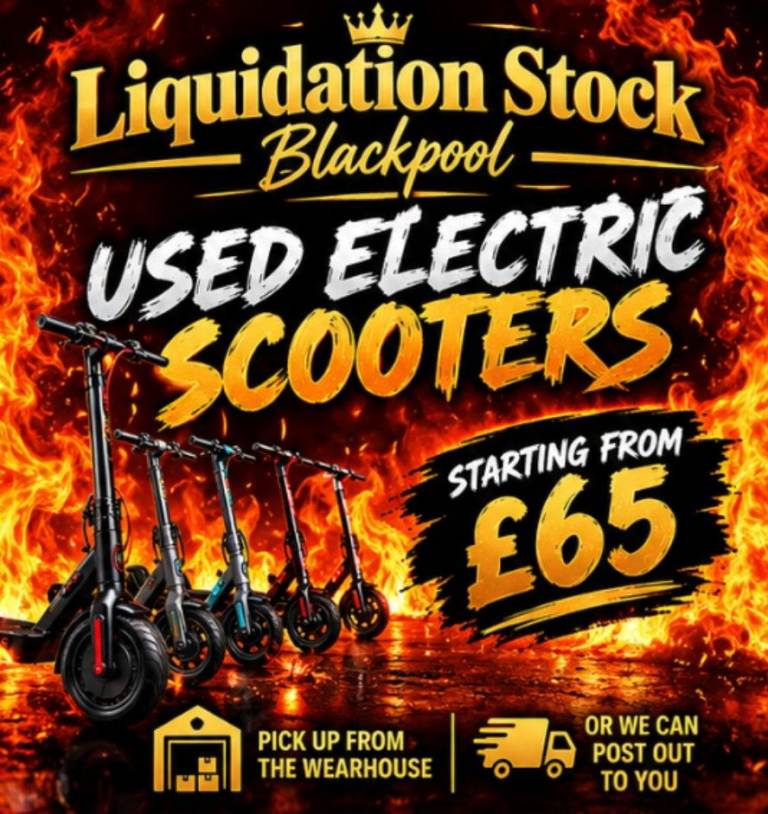 Used Electric Scooters – Good Condition