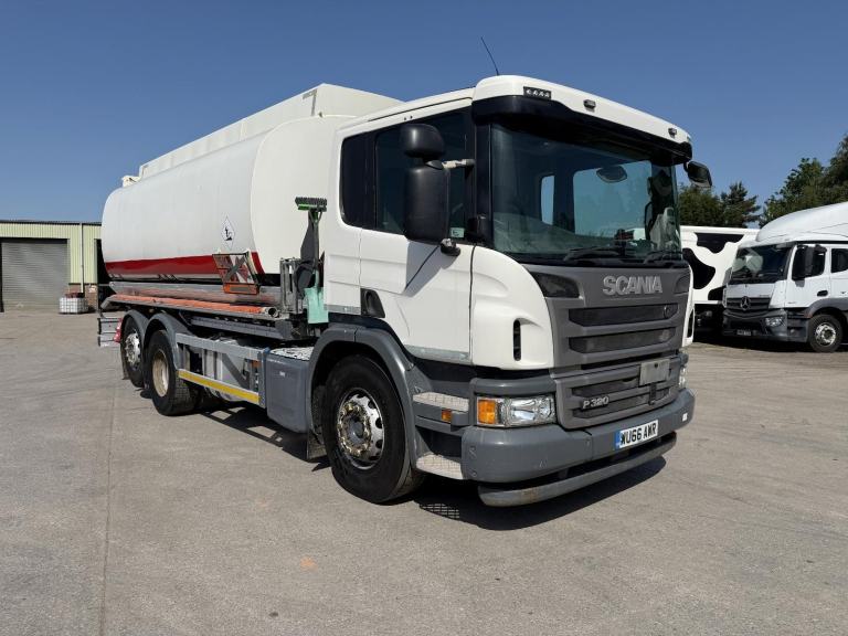 2016 SCANIA P320 20,000 LITRE FUEL TANKER 