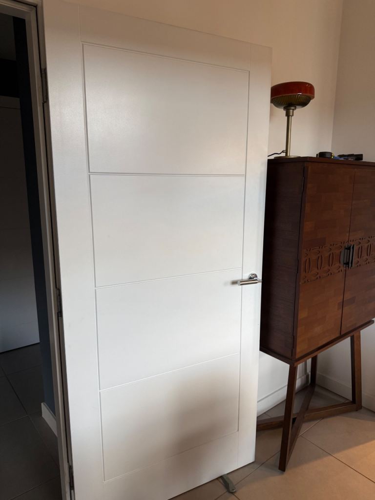 Internal fire door extra wide door - fully finished