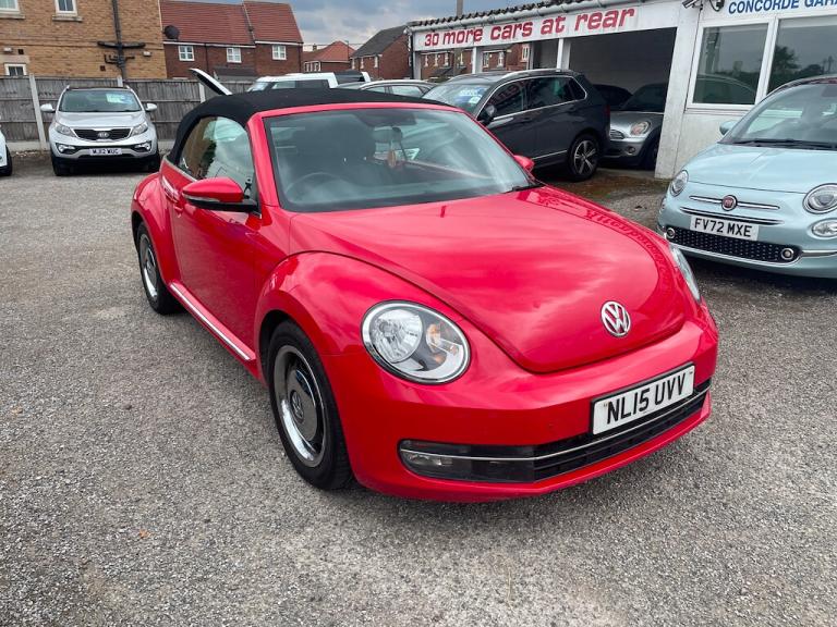 2015 Volkswagen Beetle 1.6 TDI BlueMotion Tech Design 2dr CONVERTIBLE DIESEL Manual