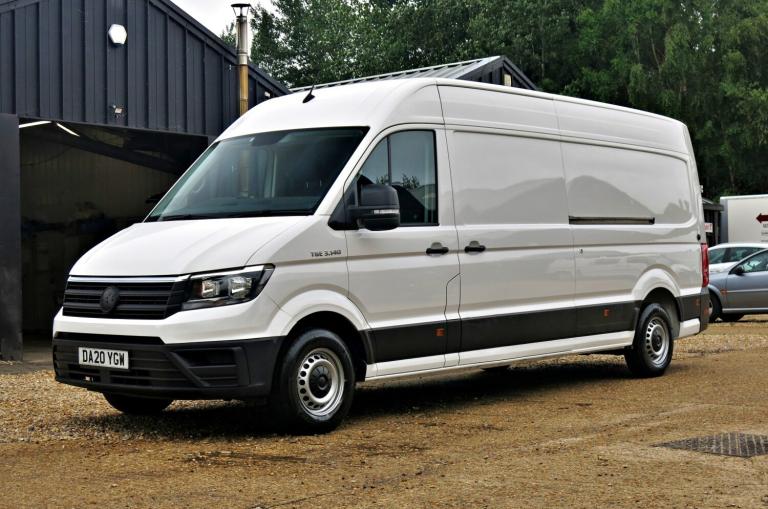 MAN TGE 140HP CRAFTER TRENDLINE SPEC LWB HIGHROOF 3140D White Manual Diesel 202