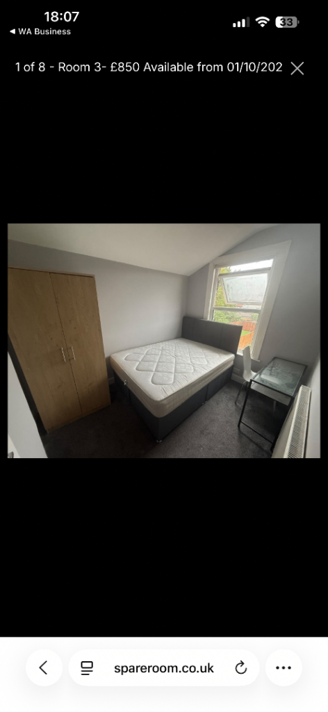 Double room sorrento rd sutton sm1