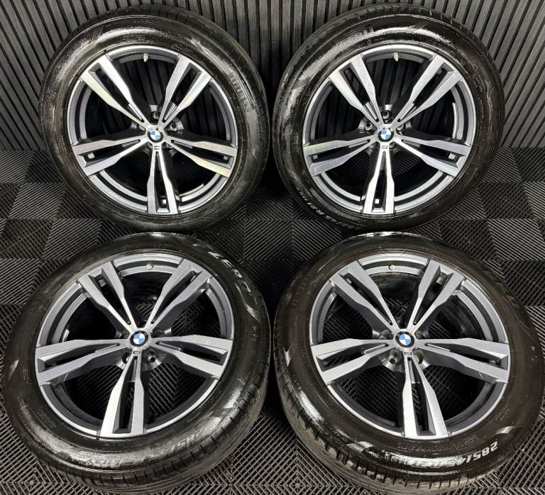 21'' GENUINE BMW X7 G07 754M M SPORT ALLOYS WHEELS ALLOYS TYRES