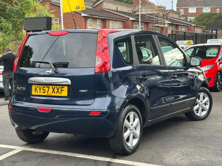 2007 Nissan Note 1.4 16V Acenta Euro 4 5dr MPV Petrol Manual
