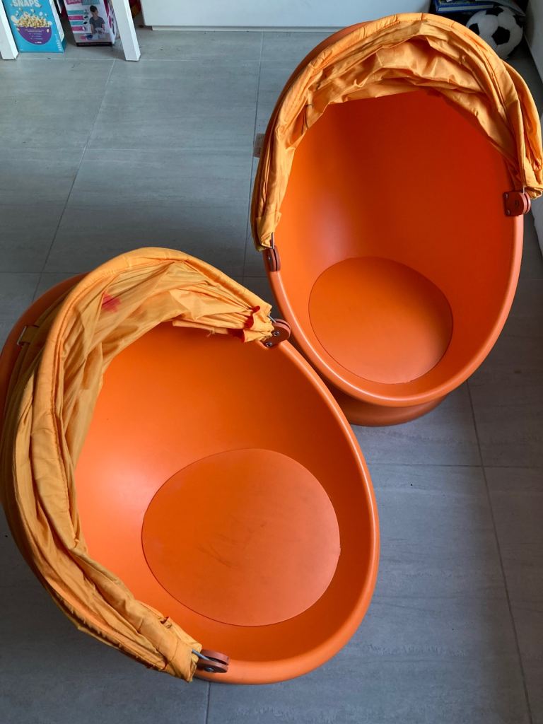 Children’s Swivel Chairs - Orange