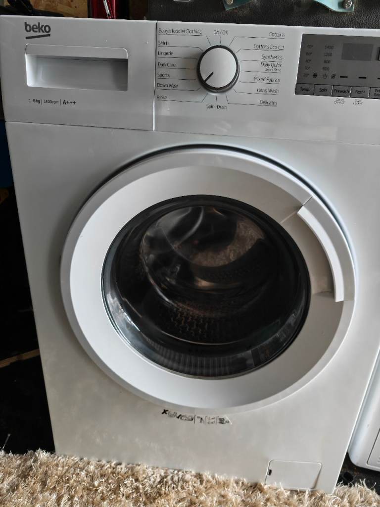 Beko Washing Machine – White, Good Condition