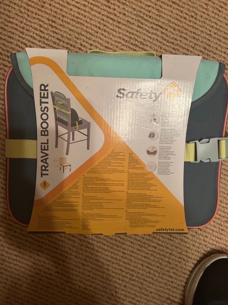 Safety first travel booster seat