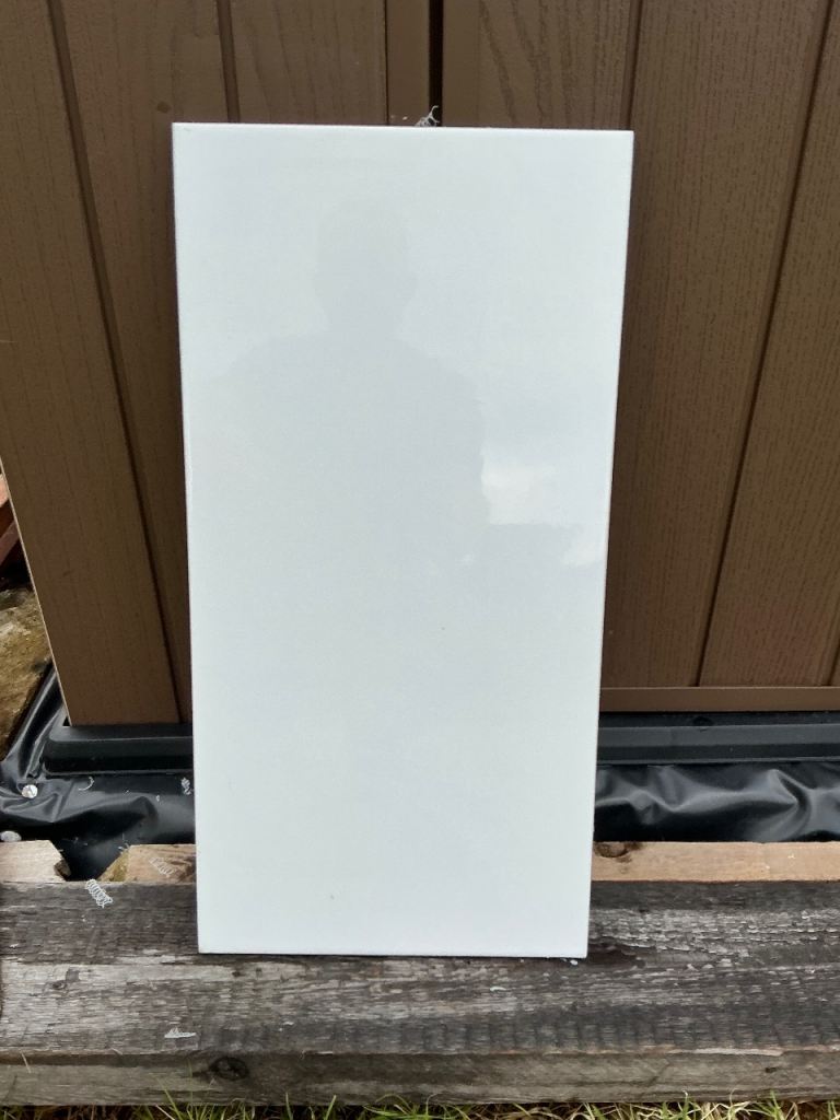 Large white tiles approx 70 see pictures 