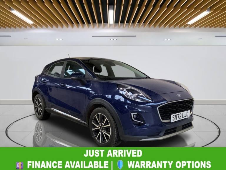2022 Ford Puma 1.0T EcoBoost MHEV Titanium SUV 5dr Petrol Hybrid Manual Euro 6 (s/s) (125  HATCHB...