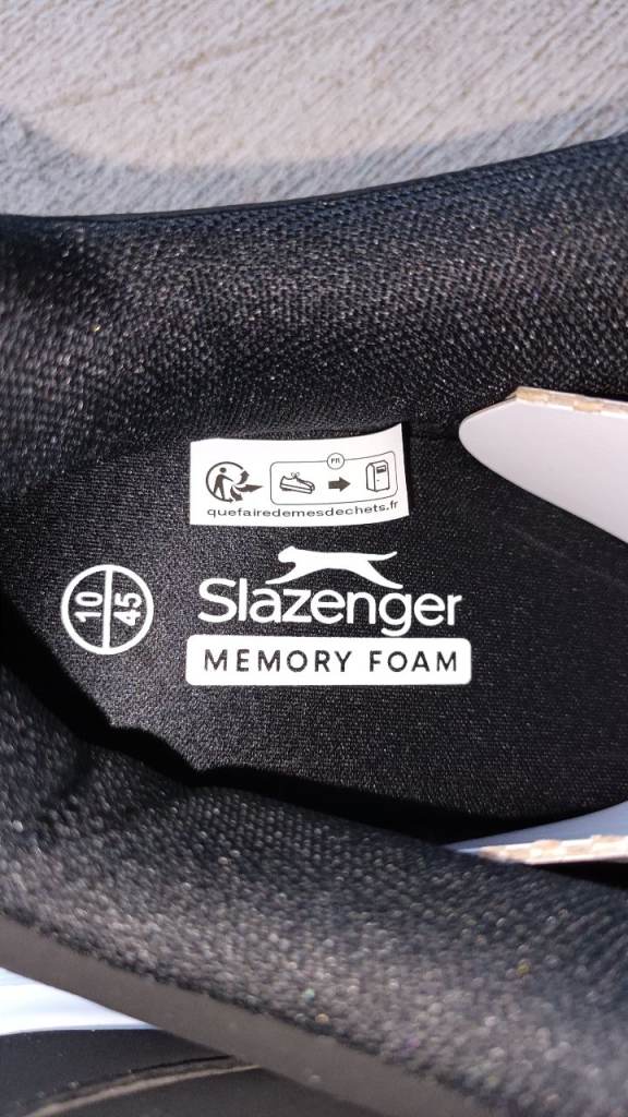 Slazenger mens trainers size 10 black new