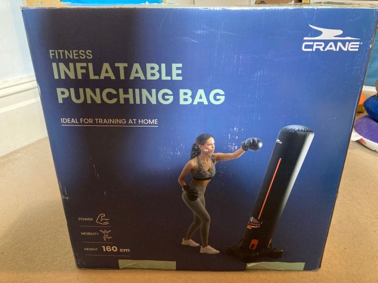 CRANE Fitness Inflatable Punching Bag in Box