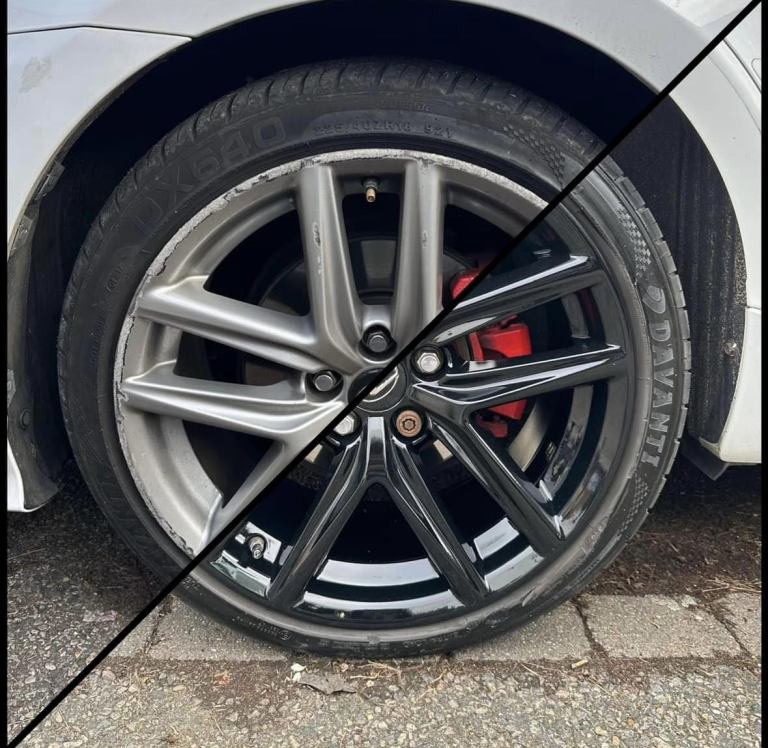 Alloy wheel refurbishment London repair paint Caliper painting 