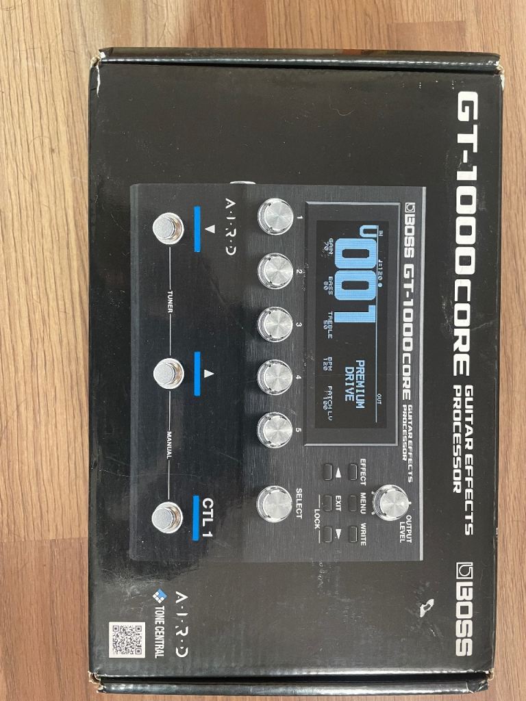 Boss gt 1000 core effects peda