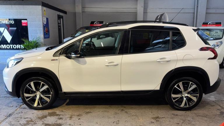 PEUGEOT 2008 1.2 PureTech GT Line White 5dr PANROOF+SATNAV+CRUISE+DAB 2017