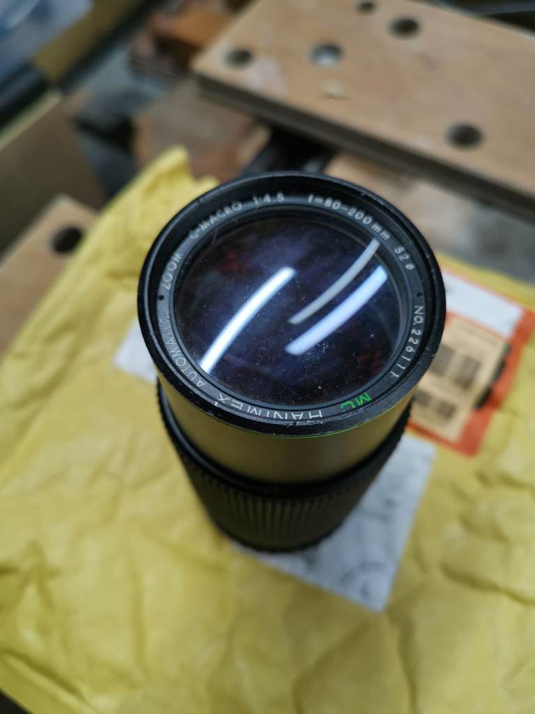 Hanimex optical zoom telephoto camera lens