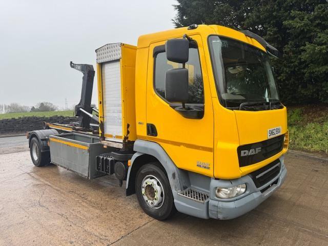 2012 62 DAF LF 45.180 EEV 12T Multi-lift XR7S hook loader ex council