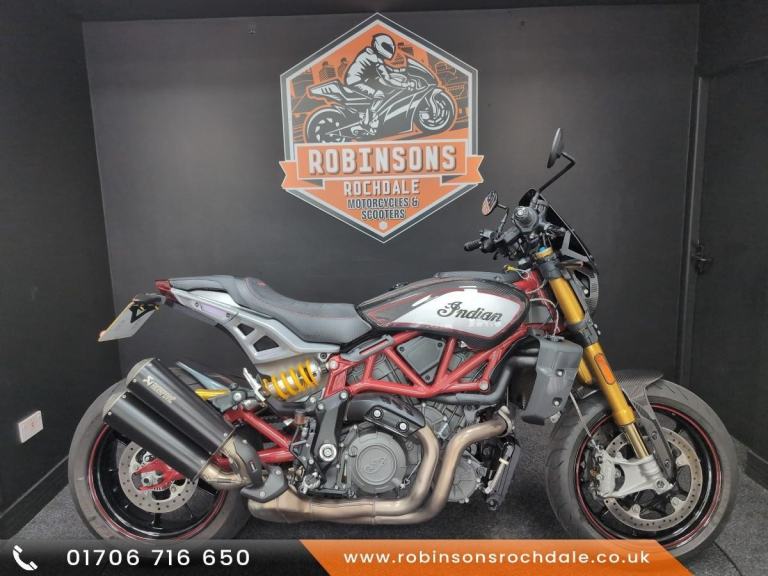 2023 23 Indian FTR R Carbon with 1618 miles