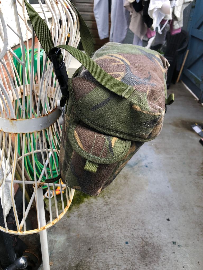 Military Camouflage Haversack Bag - DPM, 2007