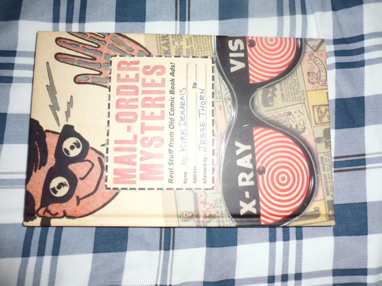 MAIL ORDER MYSTERIES. BOOK OF OLD US COMIC ADVERTS.