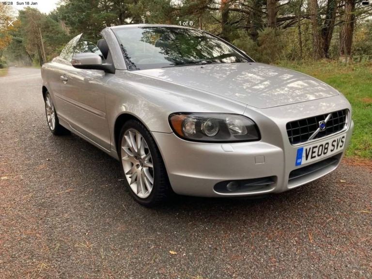 Volvo, C70, Convertible, 2008, Semi-Auto, 2400 (cc), 2 doors