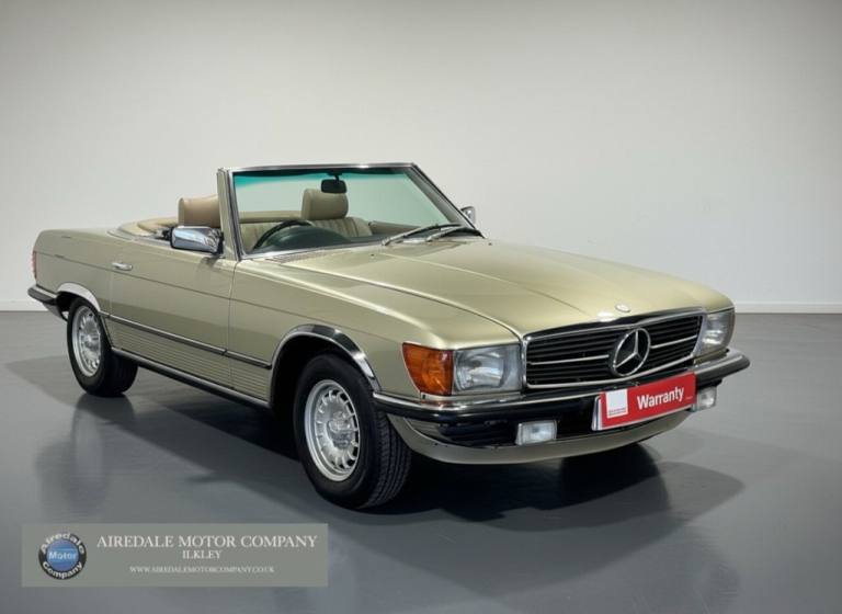 1984 Mercedes-Benz SL 2.7 280 SL 2d 185 BHP Convertible Petrol Automatic