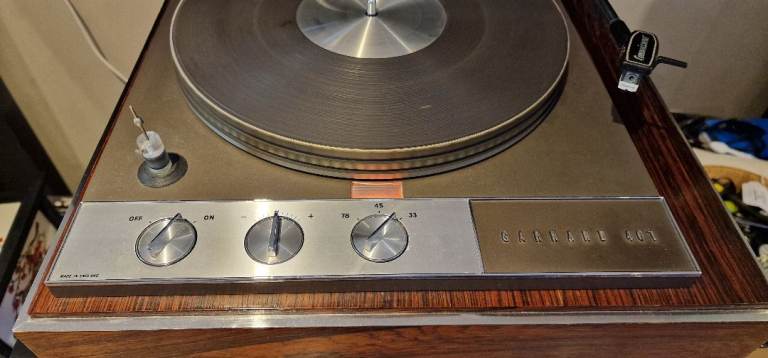 GARRARD 401, Connoisseur Pick-up, Goldring, factory original