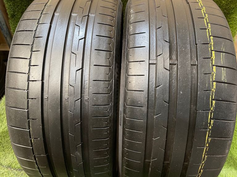 X2 255 35ZR21 98Y XL CONTINENTAL SPORT CONTACT 6 MO1 6MM PART WORN TYRE 2020/22