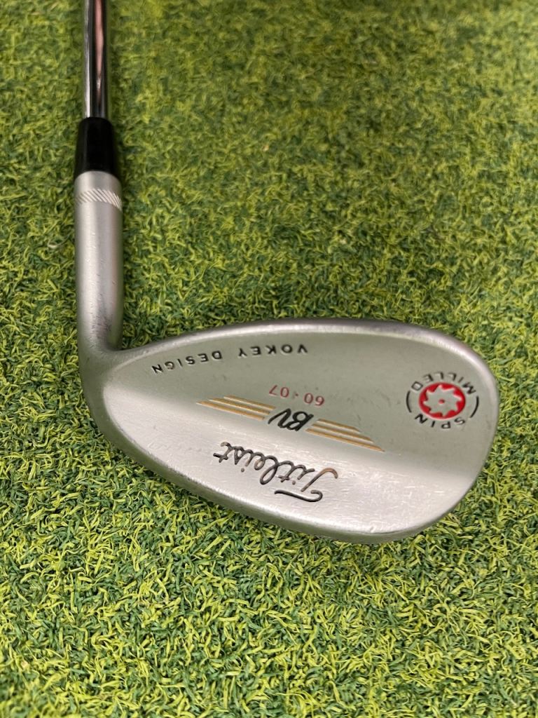 TITLEIST VOKEY SPIN MILLED 60’ LOB WEDGE. GOOD CONDITION 