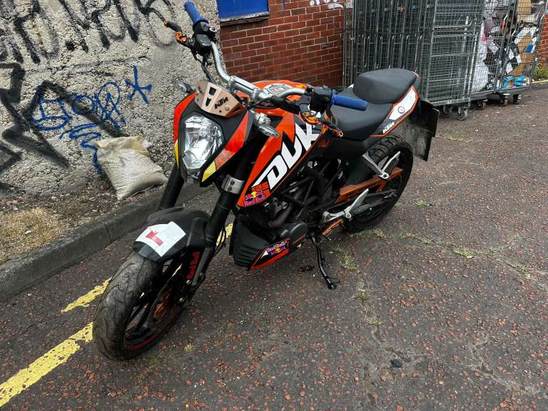 KTM, DUKE, 2012, 125 (cc)
