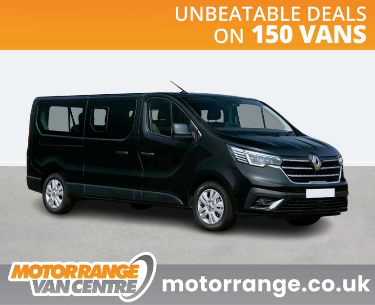 2024 Renault Trafic LL30 Blue dCi 170 Extra [Safety] 9 Seater EDC MPV DIESEL Automatic