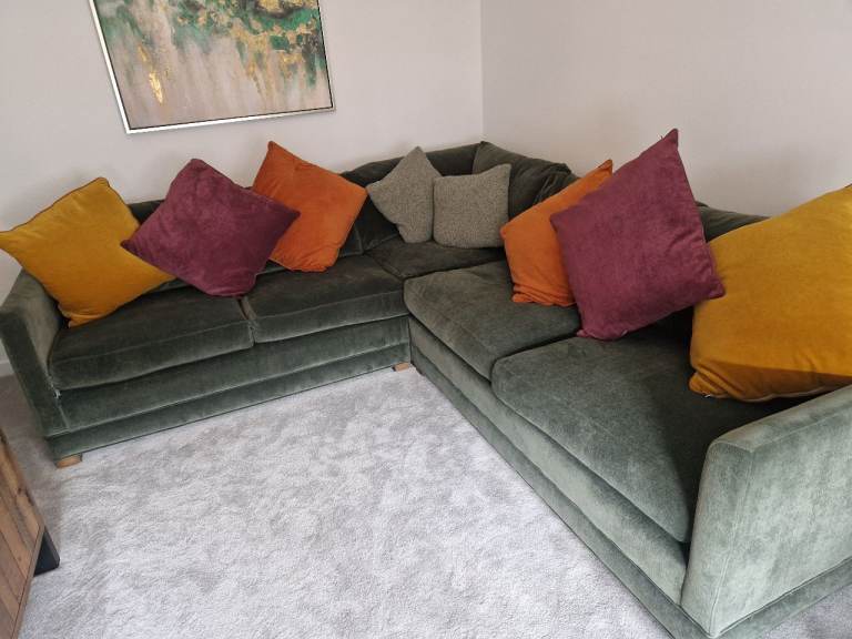 Aissa Corner Sofa Bed – Excellent Condition – Delivery Available