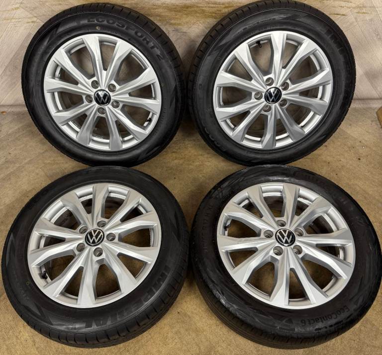 17'' GENUINE VW CADDY BARAHONA ALLOY ALLOYS WHEELS TYRES