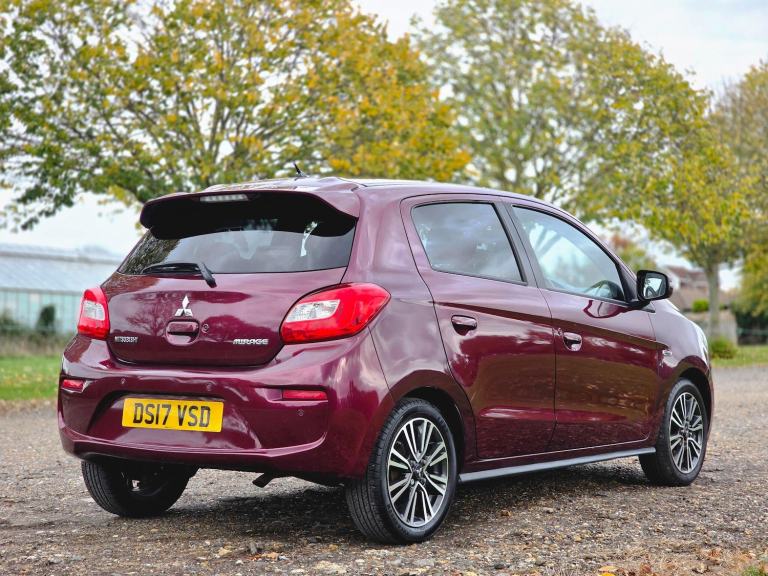 2017 Mitsubishi Mirage 1.2 Juro CVT Euro 6 (s/s) 5dr HATCHBACK Petrol Automatic