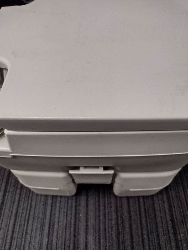 Kampa Portaflush Portable Camping Toilet – Grey, Good Condition