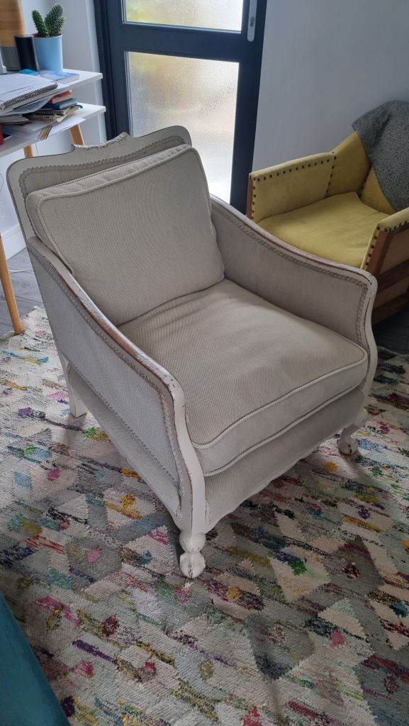 Shabby chic armchair