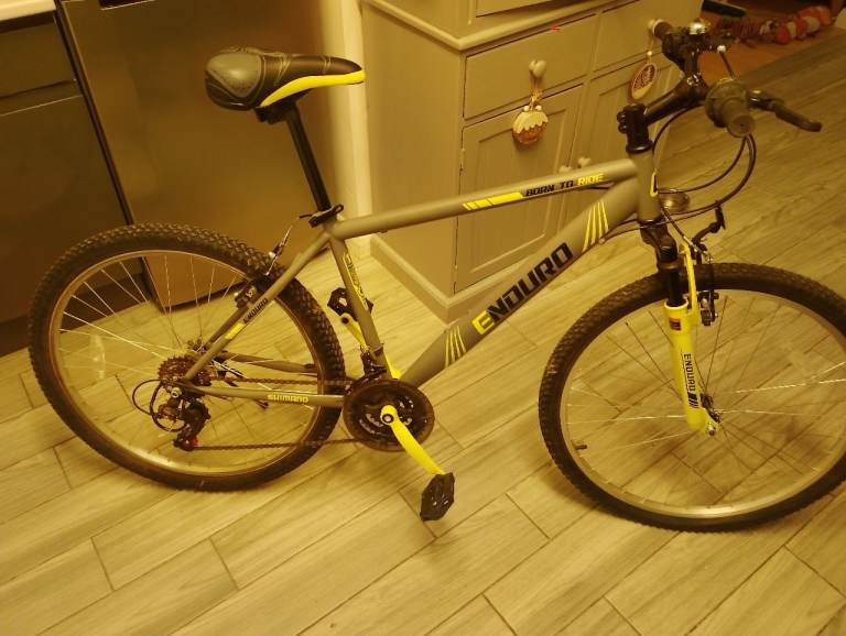 Brand spank new 3 weeks old adults enduro front suspension MTB retail 199.99 £85 Ono 