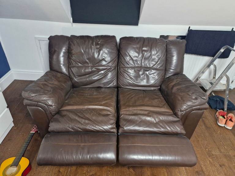Leather sofa