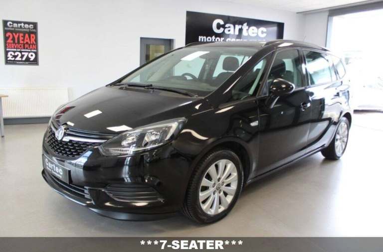 2018 Vauxhall Zafira 1.4T Design 5dr MPV PETROL Manual