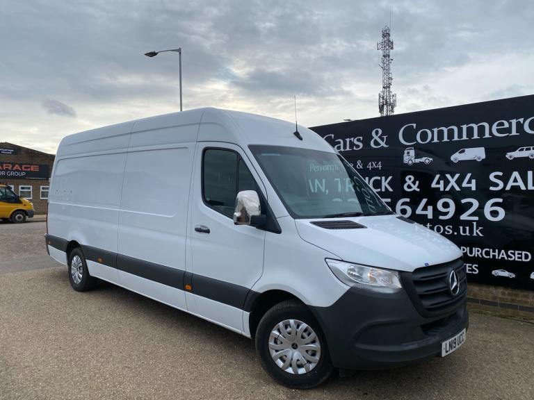 2019 Mercedes-Benz Sprinter 314 CDI 2.1 143 LWB L3H2 HI ROOF PANEL VAN 84K FMBSH CAMERA INSULATED...