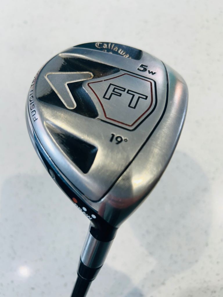 CALLAWAY FT (fusion technology) 5 FAIRWAY WOOD.  R/H.