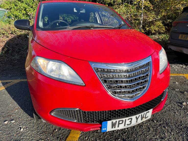 CHRYSLER YPSILON 1.2 SE 13 REG RED 5 DOOR SERVICE HISTORY MOT MARCH 22ND 2026 TAX £35