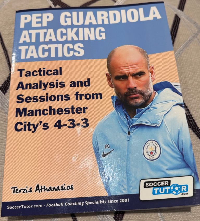 Pep Guardiola Attacking Tactics Football Coaching Book