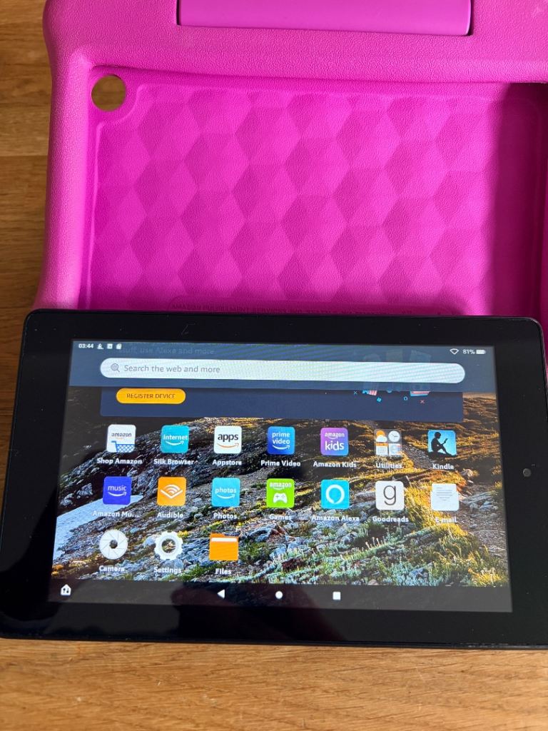Amazon Fire Kids tablet 9th gen