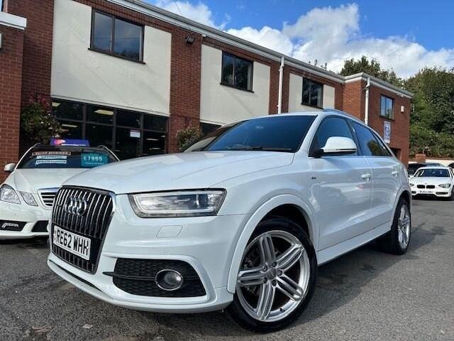 2012 Audi Q3 2012 62-Reg Audi Q3 2.0 TDI [177] Quattro S Line Auto,HUGE VALUE,GREAT SPEC ESTATE D...