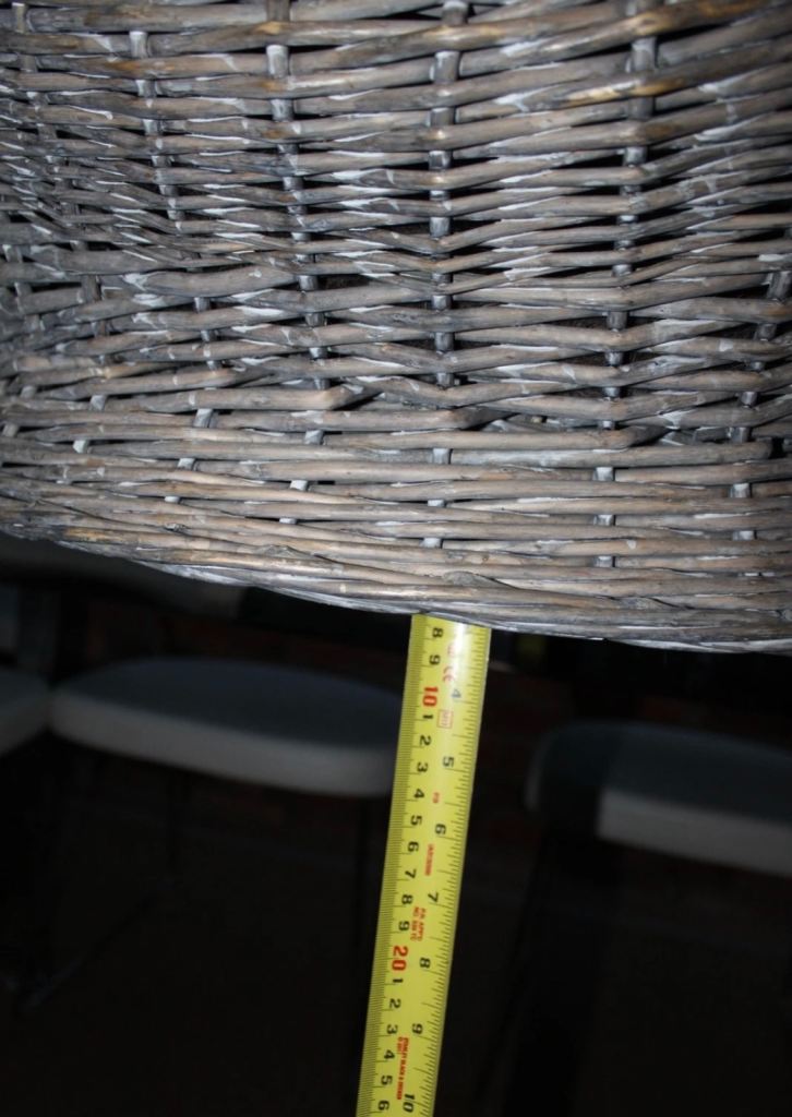 Elegant OKA Cox & Cox Dog Cat Bed Pet Basket Couch